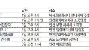 [인천판/문화가]인천 부천 문화행사