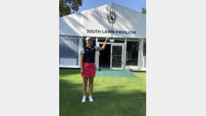 ‘핫식스’ 이정은, US여자오픈 1R 공동 선두…“퍼팅 좋았다”