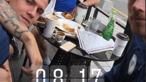 보스니아 대표팀 전주 인증샷 ‘신기’…“에딘 제코다!” 목격담도 
