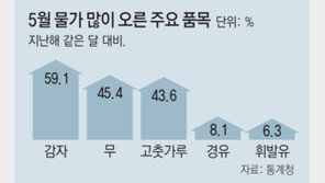 뜀박질하는 밥상물가… 내리막 걷는 아파트값
