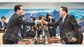 리선권, 기자가 ‘엄중사태 풀렸나’ 묻자 “무례한 질문”