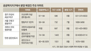 몸값 치솟는 수도권 공공택지 분양 아파트
