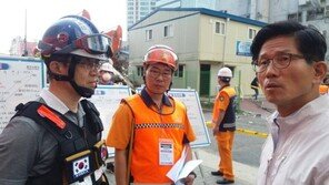 용산 건물 붕괴, 김문수 “재개발 재건축, 신속히 되도록 도장 찍어 드리겠다”