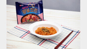 농심, ‘양념치킨면’ 봉지제품 출시
