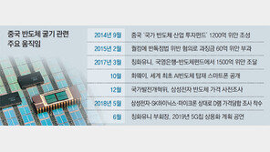 “5G칩 내년 상용화” 中 반도체 굴기