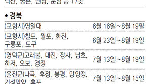 바다가 부른다… 전국 260개 해수욕장 잇단 개장