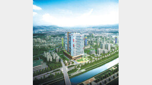 안양천 조망… 전가구 복층형 오피스텔