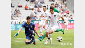 무딘 창… 투지도 무뎌지나, 신태용호, 약체 볼리비아와 0-0