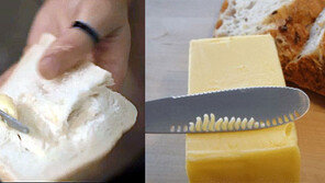 식빵 아직도 찢어지니? 딱딱한 버터 펴 바를 때 기막힌 아이템!