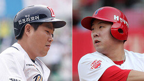 [베이스볼 브레이크] 전례 없는 4할 전쟁…안치홍·양의지는 이미 역사다