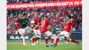 멕시코가 불안하다? 덴마크에 0-2 덜미