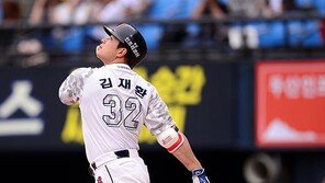 김재환, 잠실홈 50홈런타자 도전