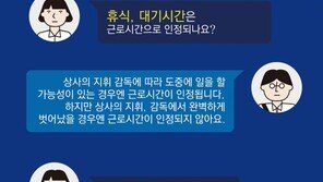 [퇴근길 사회] 회식시간도 인정될까? 접대는?… 근로시간 Q&A