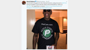 북미정상회담 당일 이슈 선점 로드먼 행보에…“역시 리바운드 왕”