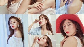 토니모리 모델 이세영, 팔색조 매력