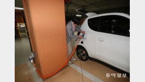 [르포]경차보다 작은 초소형 전기차 타고 시내 돌아보니…