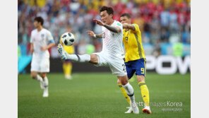 [한국 스웨덴] 박주호 부상-김민우 PK 허용 불러온 장현수 패스 미스