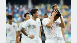 [한국 스웨덴] ‘PK 헌납’ 김민우, 양 팀 통틀어 최하 평점