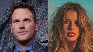 크리스 프랫, 아놀드 슈왈제네거 딸과 데이트…“달달한 눈빛 교환”