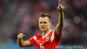 2경기 3골 데니스 체리셰프 ‘러시아의 희망’