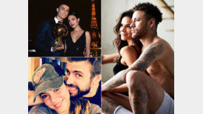 [WAGs 월드컵①] 모델홀릭 호날두·배우의 남친 네이마르·피케 아내는 샤키라