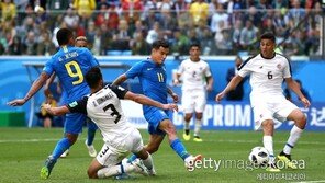 [월드컵] ‘쿠티뉴 결승골’ 브라질, 코스타리카 꺾고 첫 승
