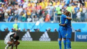 후반 추가시간 쿠티뉴·네이마르 연속골 브라질 월드컵 첫 승