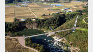 한탄강에 ‘에코밸리 현수교’ 세운다… 철원군 68억원 투입해 내년 개장