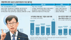 “일감 몰아주기 규제대상 확대”… 재벌개혁 고삐 더 죄는 김상조