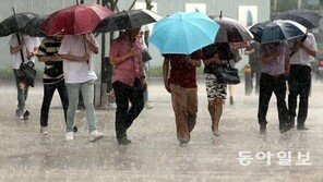 전국 장마 시작…수도권 일부 ‘호우주의보’ 이틀간 120mm↑