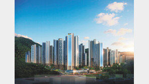 안양 ‘씨엘포레 자이’, 수리산과 인접… ‘숲세권’ 아파트