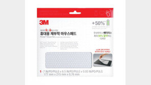한국쓰리엠 ‘휴대용 재부착 마우스패드’ 출시