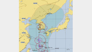 태풍경로, 美 JTWC “제주→완도→군산→고성” 예상…30일 제주 호우특보