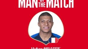 [월드컵] 메시 돌려보낸 음바페, 프랑스 아르헨티나 전 MOM