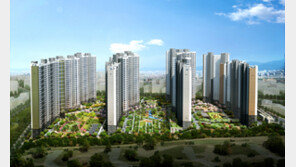 포항 ‘로열파크씨티 장성 푸르지오’ 1500채