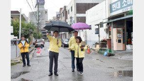 박남춘 인천시장 ‘상습침수지역 방문’ 업무 시작