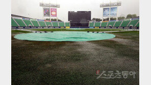 [콤팩트뉴스] 3일 사직·수원 경기 우천 취소