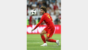 ‘펠라이니 동점골’ 벨기에, 지옥에서 탈출… 0-2에서 2-2