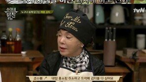 ‘수미네 반찬’ 김수미 “홍수 때 홈쇼핑 판매 취소하고 김치 전부 기부”