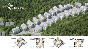 관산동 ‘다울숲’ 신축 빌라단지 분양