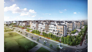 평택 소사벌지구 테라스 하우스 `평택 효성해링턴코트` 분양