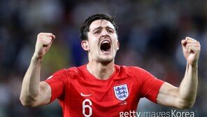 [월드컵] 매과이어 헤더 골… 잉글랜드, 스웨덴에 1-0 리드