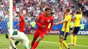 [월드컵] 알리 후반 13분 추가골… 잉글랜드 2-0 리드
