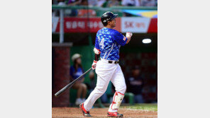 팀 패배 속 빛난 SK 최정의 ‘300홈런’