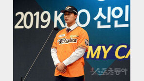 ‘패기男’ 한화 1차지명 변우혁의 ‘4번타자론’