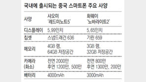 가성비 앞세운 中 스마트폰 “한국시장 다시 도전”