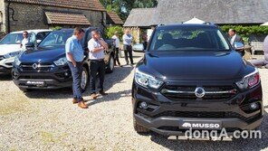 쌍용차, ‘렉스턴 스포츠’ 유럽 출시