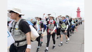 국토대장정 학생들