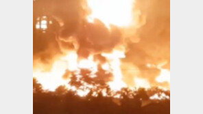 “폭발음 ‘펑펑’” “동네가 주황빛”…인천 합성수지 공장 화재에 주민들 밤새 ‘덜덜’