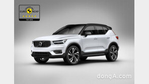 ‘더 뉴 볼보 XC40’, 유럽 안전도 평가서 최상위 점수 획득